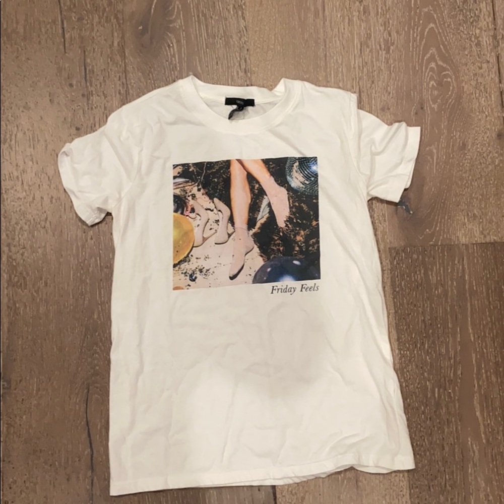 Forever 21 white top